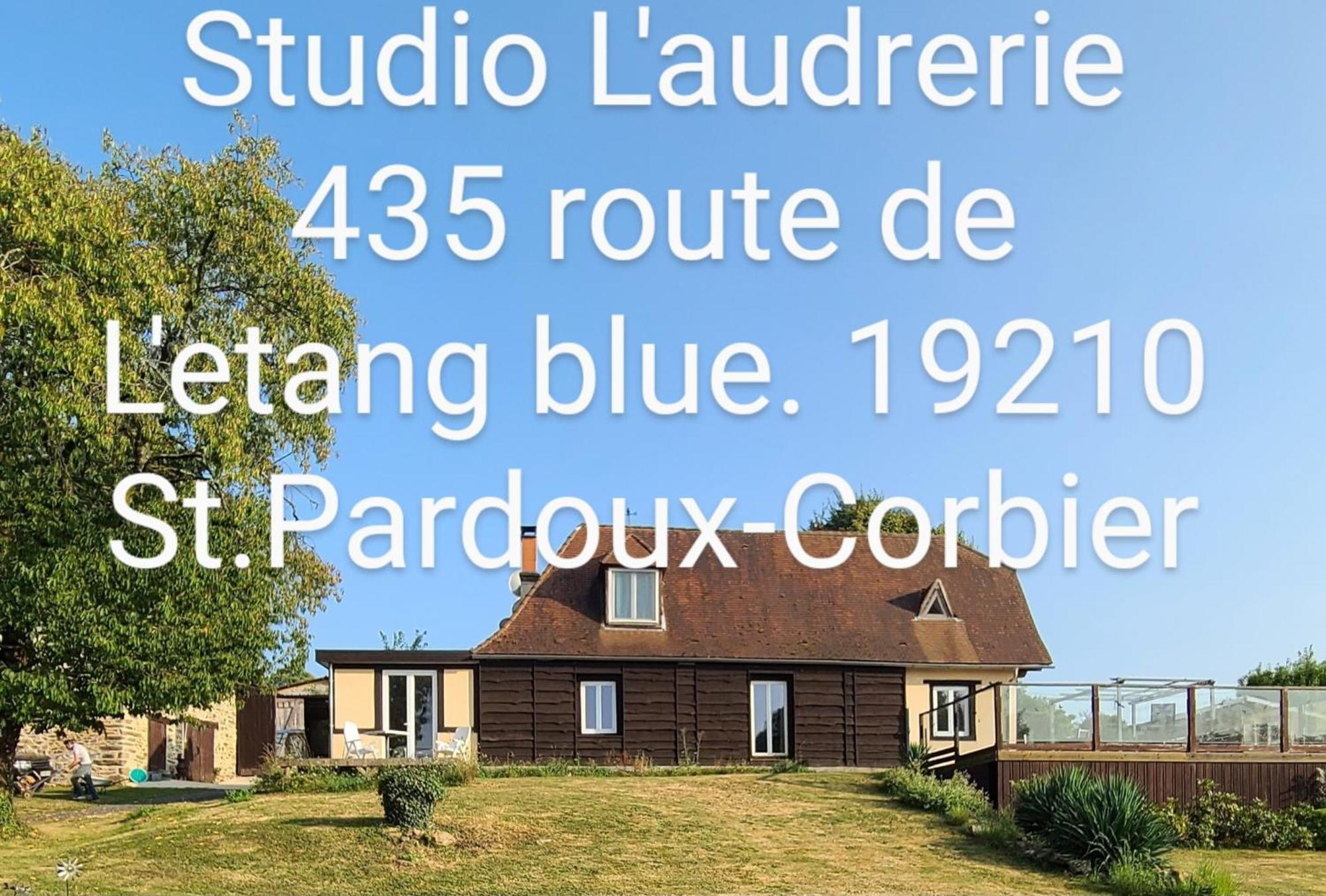 Studio L'audrerie. Saint-Pardoux-Corbier Exterior foto